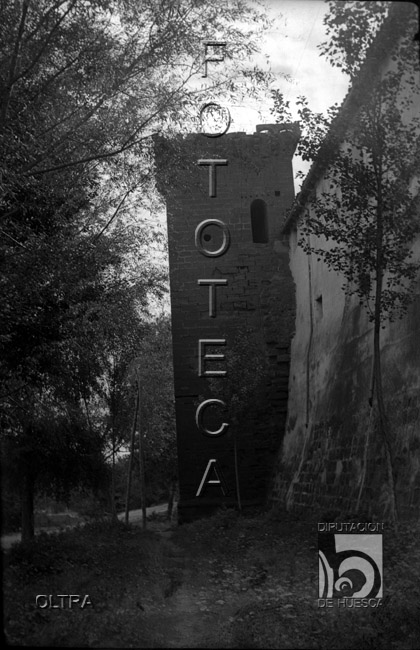 "Última torre. Torreón del Amparo". José Oltra Mera. Huesca. Hoya de Huesca